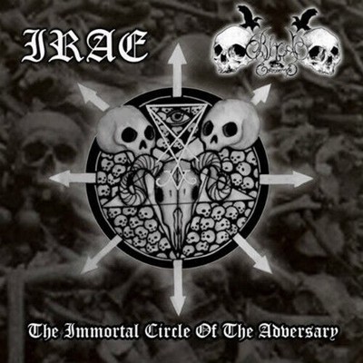 BLACK COMMAND & IRAE - The Immortal Circle of the Adversary CD Black Metal 