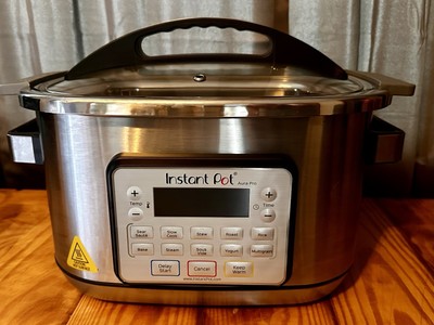 Instant Pot Aura Pro Multi-Use Slow Cooker Quart Stainless