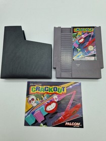 Crackout - Nintendo NES - PAL B Deutsch - OVP - Anleitung - NOE - Konami