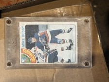 Excellent Condition Mike Bossy Rookie Card . rookie card picture