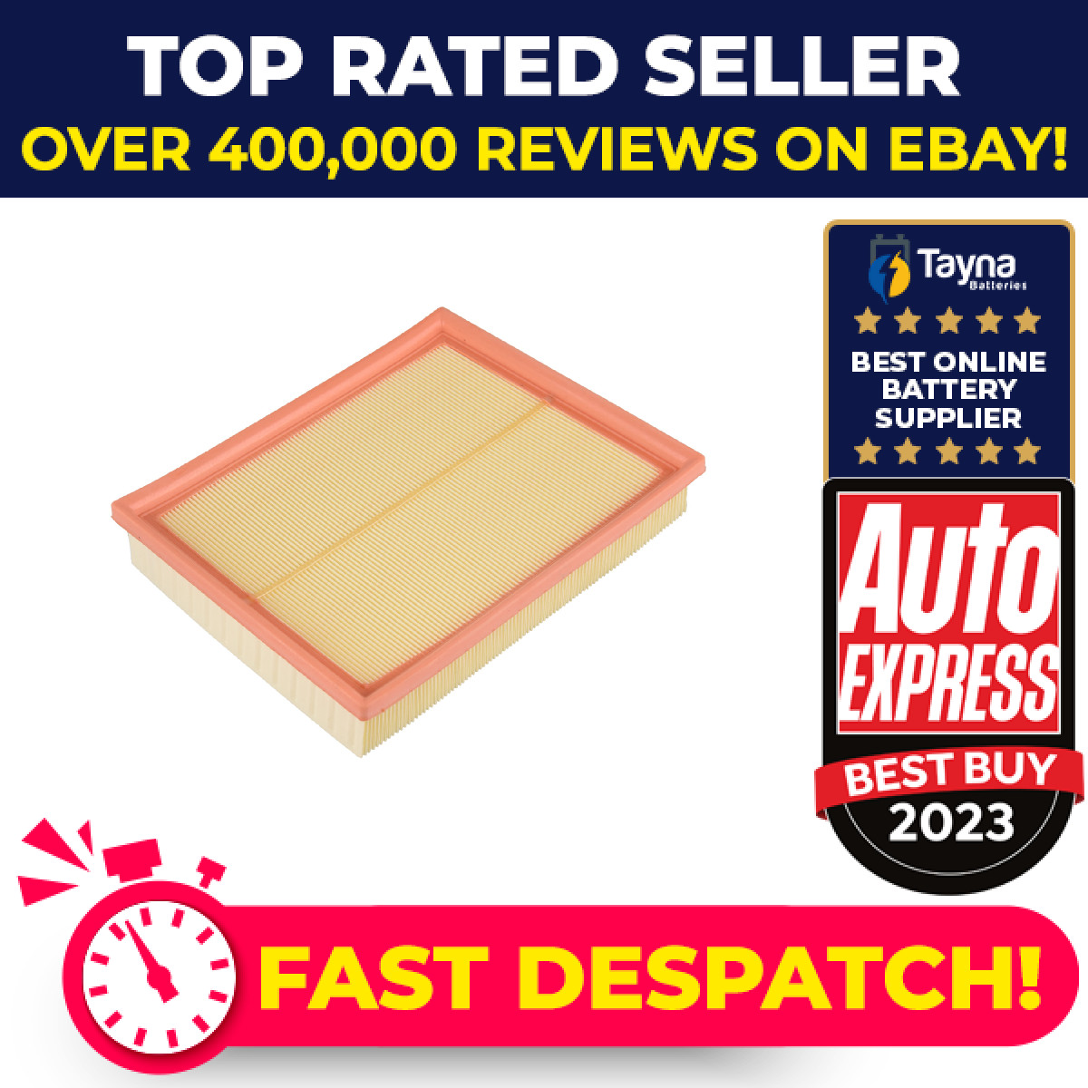 Air Filter fits BMW i8 I12, I15 1.5 14 to 20 B38K15A Blue Print 13717634154 New