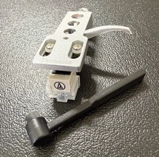 TECHNICS HEADSHELL KIT With AT 3600L Fits Technics JVC & More! READ! FREEBIE!