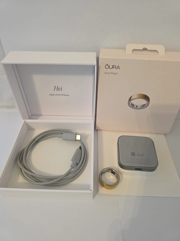 New(OpenBox) Oura Ring Gen 4 -size 10- Gold - Image 2 of 4