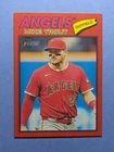 2026 TOPPS HERITAGE BASEBALL MIKE TROUT RED BORDER PARALLEL CARD 163
