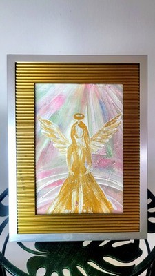 Bild Engel Waldor Unikat Handgemalt Original Modern Kunst Gemälde Art  Symbol 