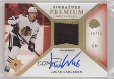 2020-21 Upper Deck Ultimate Collection 56/65 Lucas Carlsson #RSP-LC Auto 0lx3