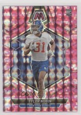 2024 Panini Mosaic Rookies Pink Camo Mosaic Prizm Tyler Nubin #346 19kh