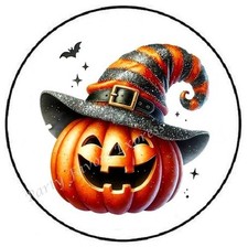 JACK O LANTERN PUMPKIN HALLOWEEN ENVELOPE SEALS LABELS STICKERS PARTY FAVORS