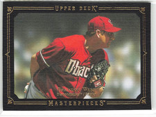 2008 Upper Deck Masterpieces - Brandon Webb - Black Paper Framed #1