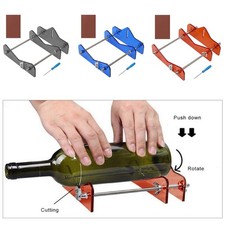 Glasflaschenschneider DIY Maschine Zum Schneiden von Wein Bier Whisky Alkohol