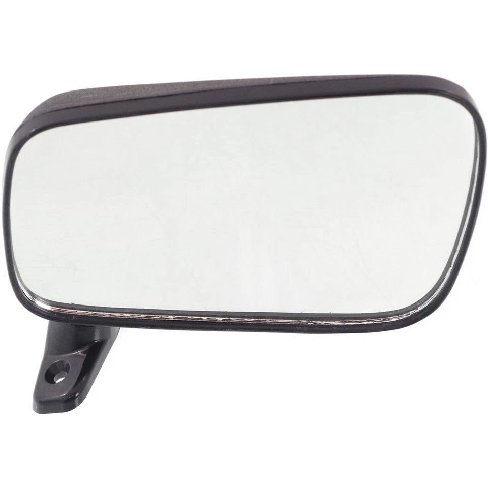 Espejo retrovisor remoto manual para Volkswagen Jetta 1980-1984 lado derecho negro texturizado Foto 4 de 4