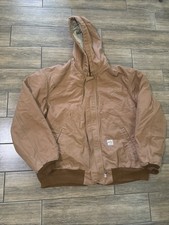 Carhartt Jacket XL FR Flame Resistant Cat 4 Duck Active Jac Quilt Lined