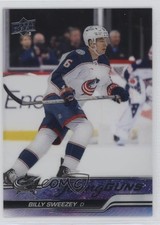 2023-24 Upper Deck Series 2 Young Guns Clear Cut Billy Sweezey #487 n0c