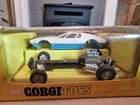 Vintage Original Corgi 271 Ghia 5000 Mangusta in original box.