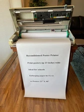 Varitronics  ProImage Plus Poster Printer 3000 with 5 free rolls of paper