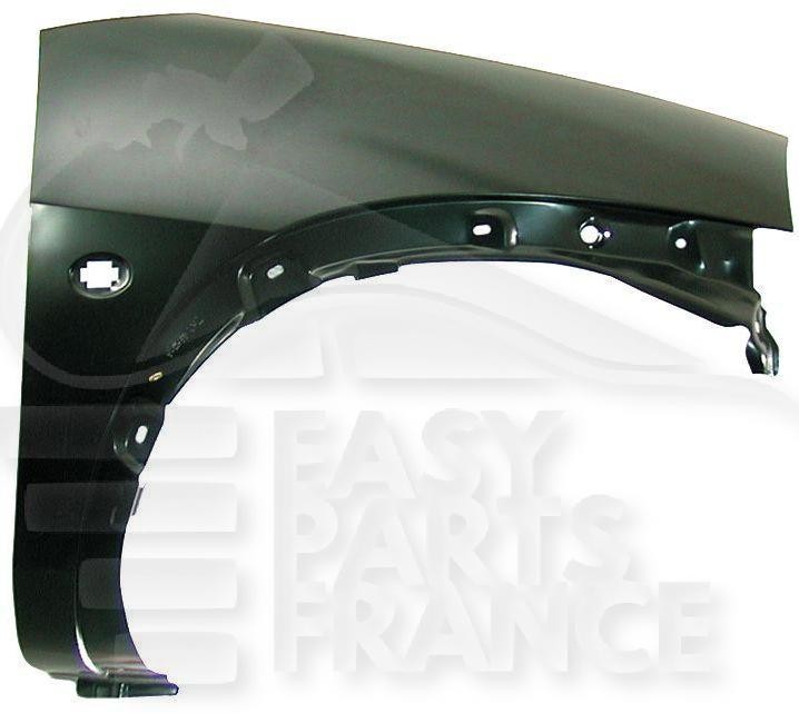 Aile avant droite avec trou clignotant pour rénovation Ford Ka