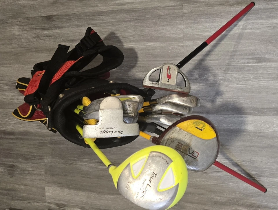 Tour Logic, Zevo & Walter Hagen Junior Golf Set (9 Clubs)+Zevo Stand Bag –Youth - Image 4 of 4