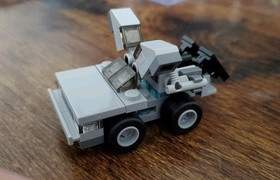 Lego Dimensions 71201 DeLorean ONLY -  Marty McFly Back to the Future Level Pack