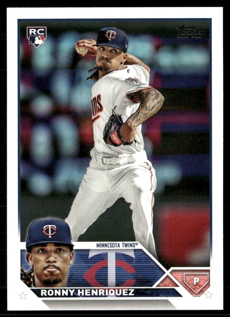 Ronny Henriquez Rookie 2023 Topps Minnesota Twins #372