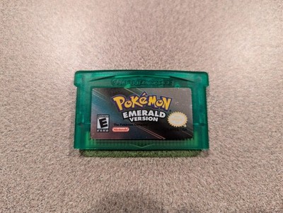 Pokémon Emerald GBA Cartridge - Nintendo Game Boy Advance (2004)