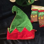 XMAS   BELLS  AND HAT  AND SOCKS   LOT BRAND NEW — photo 5