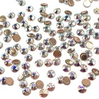 Crystal AB (001 AB) clear Swarovski 2078 / 2038 Flatback HOTFIX iron-on