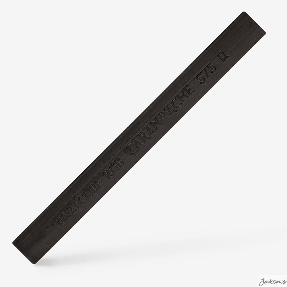 Caran d'Ache Grafcube Graphite Stick Water Soluble 10mm Red Drawing Sketching