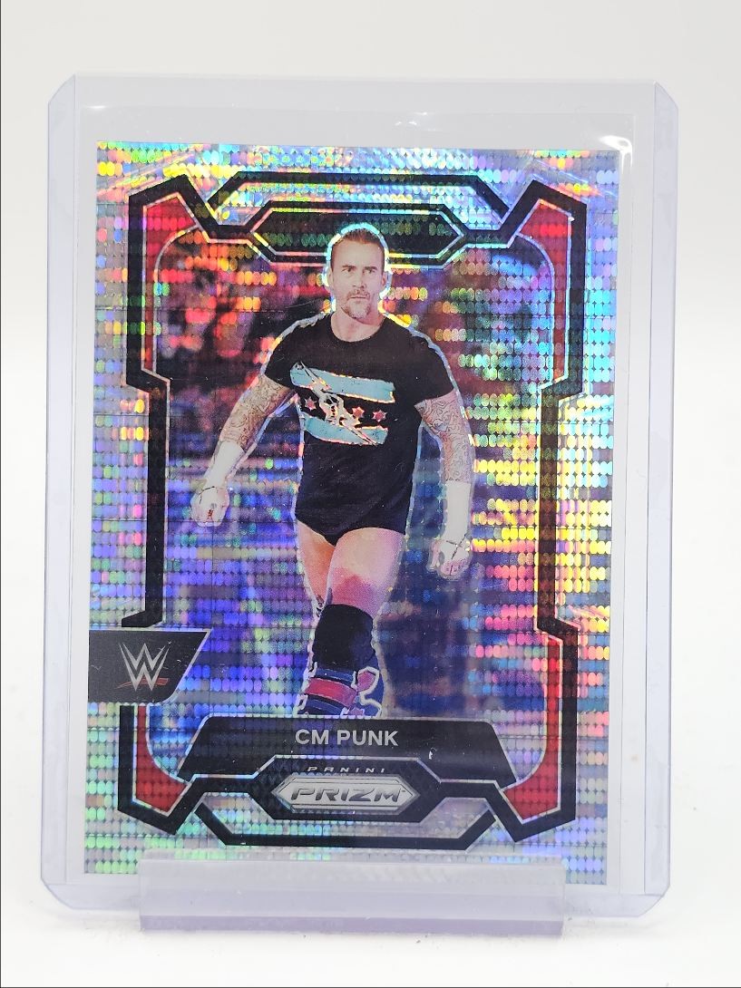 CM PUNK 2024 PANINI PRIZM WWE PULSAR RAW #122 /499 Q4193