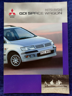 Mitsubishi GDI Space Wagon Prospekt 10.1998
