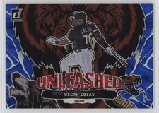2023 Panini Donruss Unleashed Blue 80/249 Oscar Colas #U11 0q3