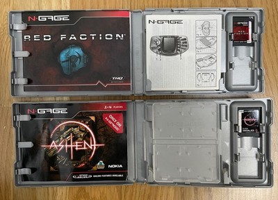 Nokia N-Gage Spiele - Red Faction und Ashen - 2 Spiele in Originalverpackung