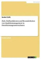 Sevket Celik | Ziele, Einflussfaktoren Und Besonderheiten Von...