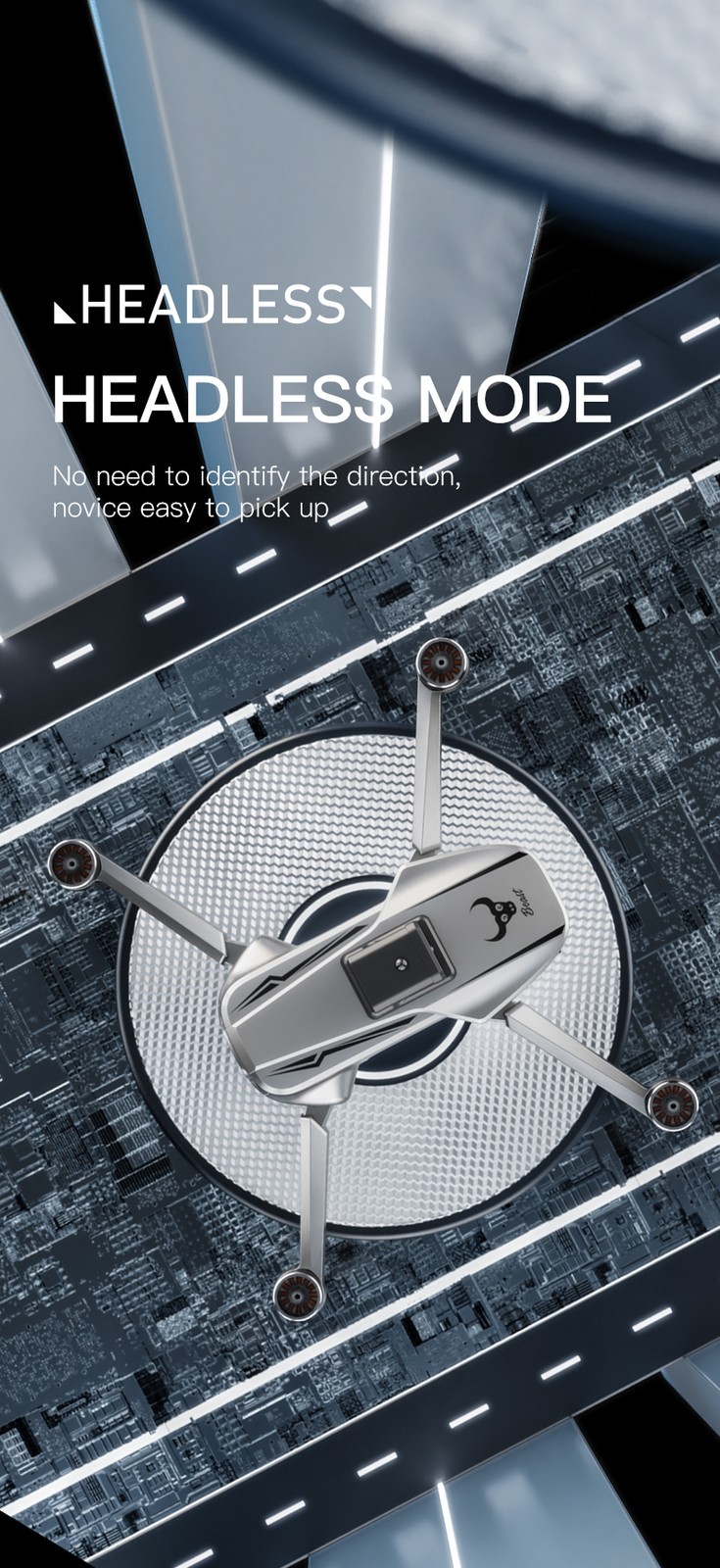 ZLL SG901 Pro Drone FPV 4K Camera 360° Obstacle Avoidance Foldable  Quadcopter