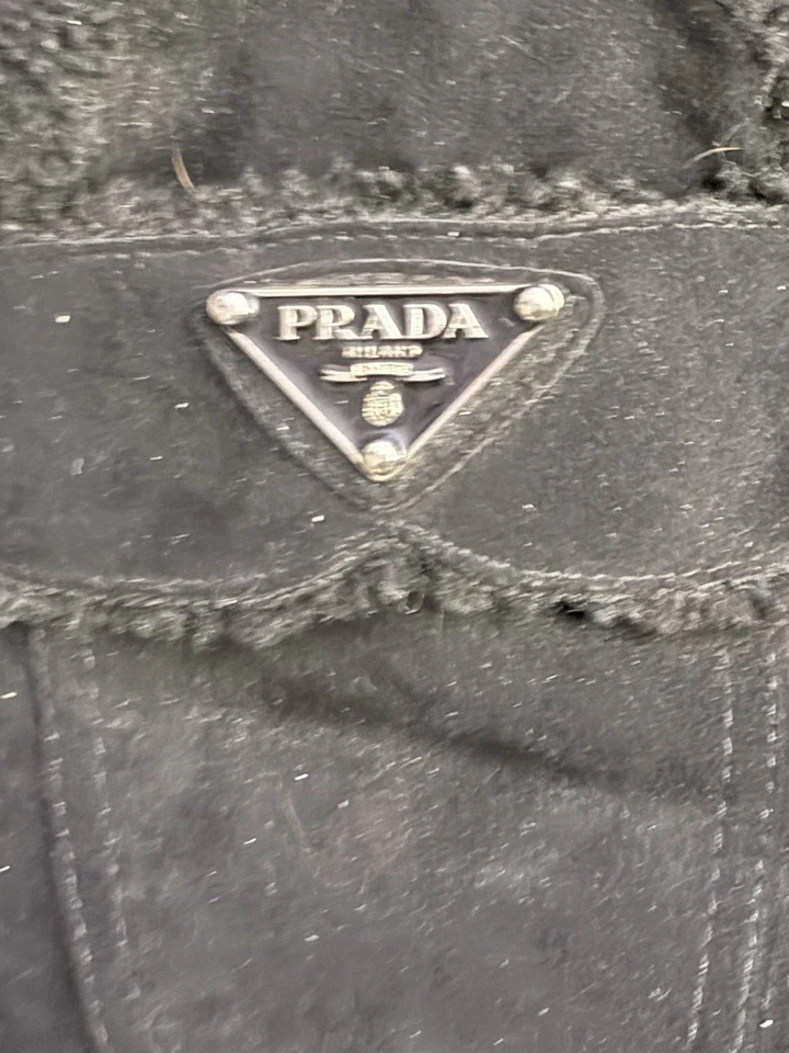 Prada Mule Mocasín Zapatillas Talla Hombre’s 6.5 7 Foto 2 de 3