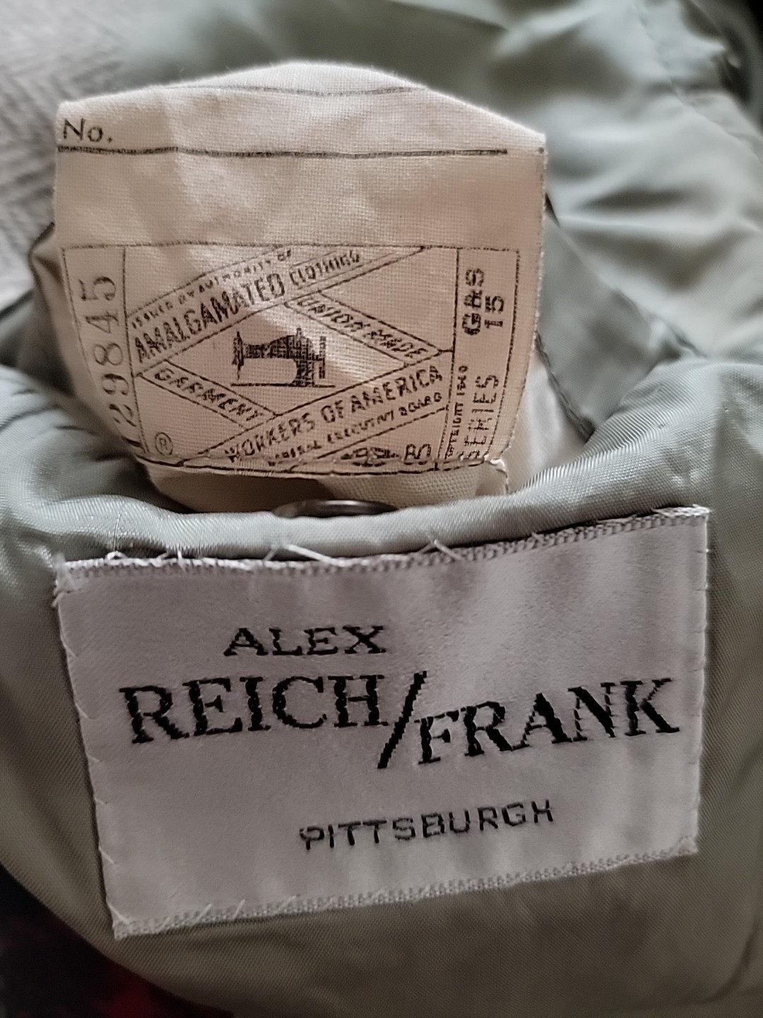 RARE VINTAGE Country Britched Patchwork Panel Woo… - image 9