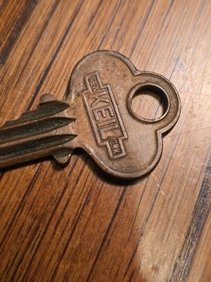 Vintage Key KEIL New York  Appx 2'' Replacement Locks Steampunk