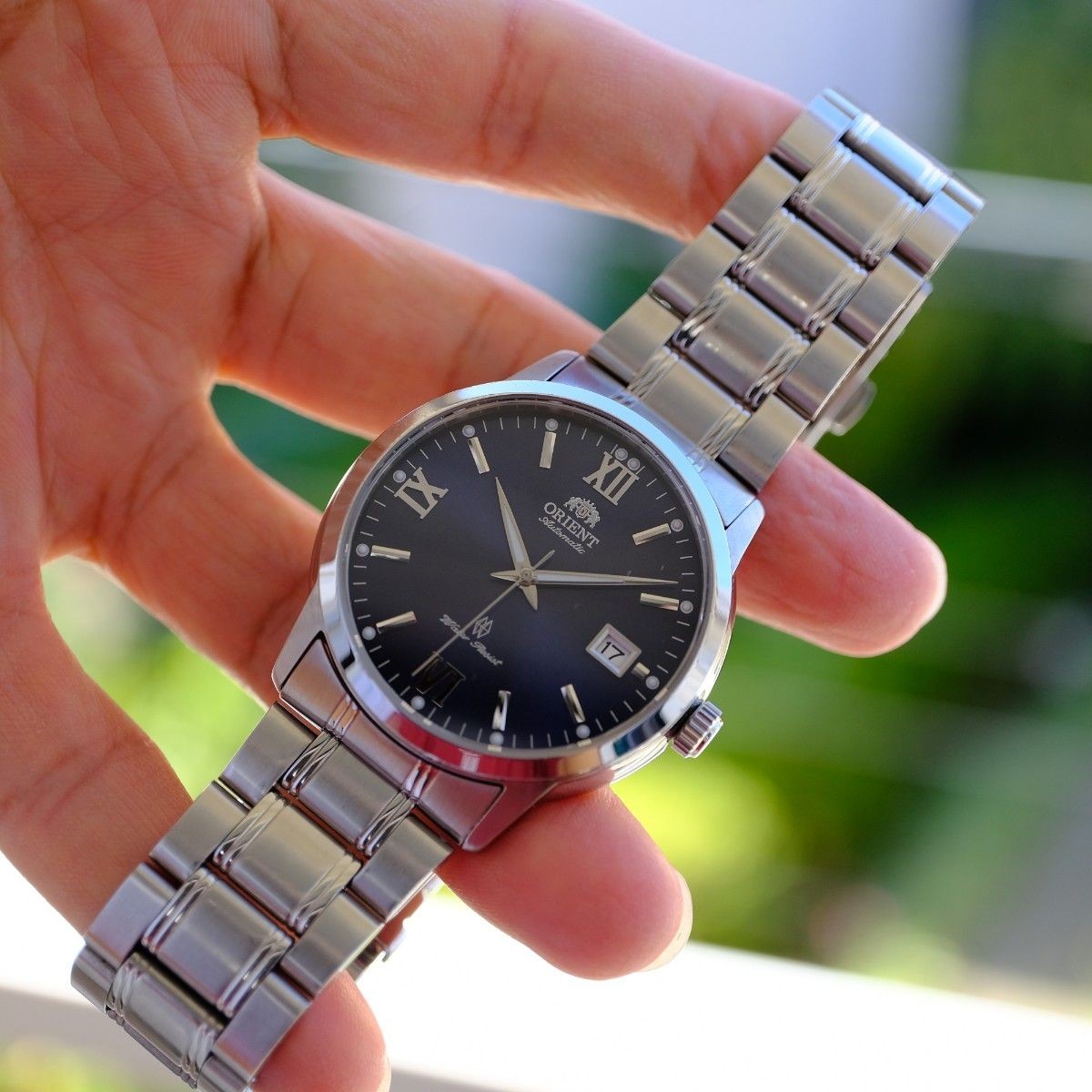 ORIENT Automatic Watch Silver Black - image 9