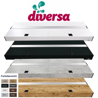 diversa Aquarium-Abdeckung Platino 150x50cm ohne Beleuchtung