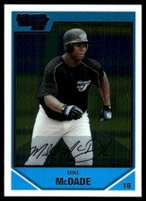 Mike McDade 2007 Bowman Draft Picks & Prospects #BDPP51 Blue Jays MLB READ