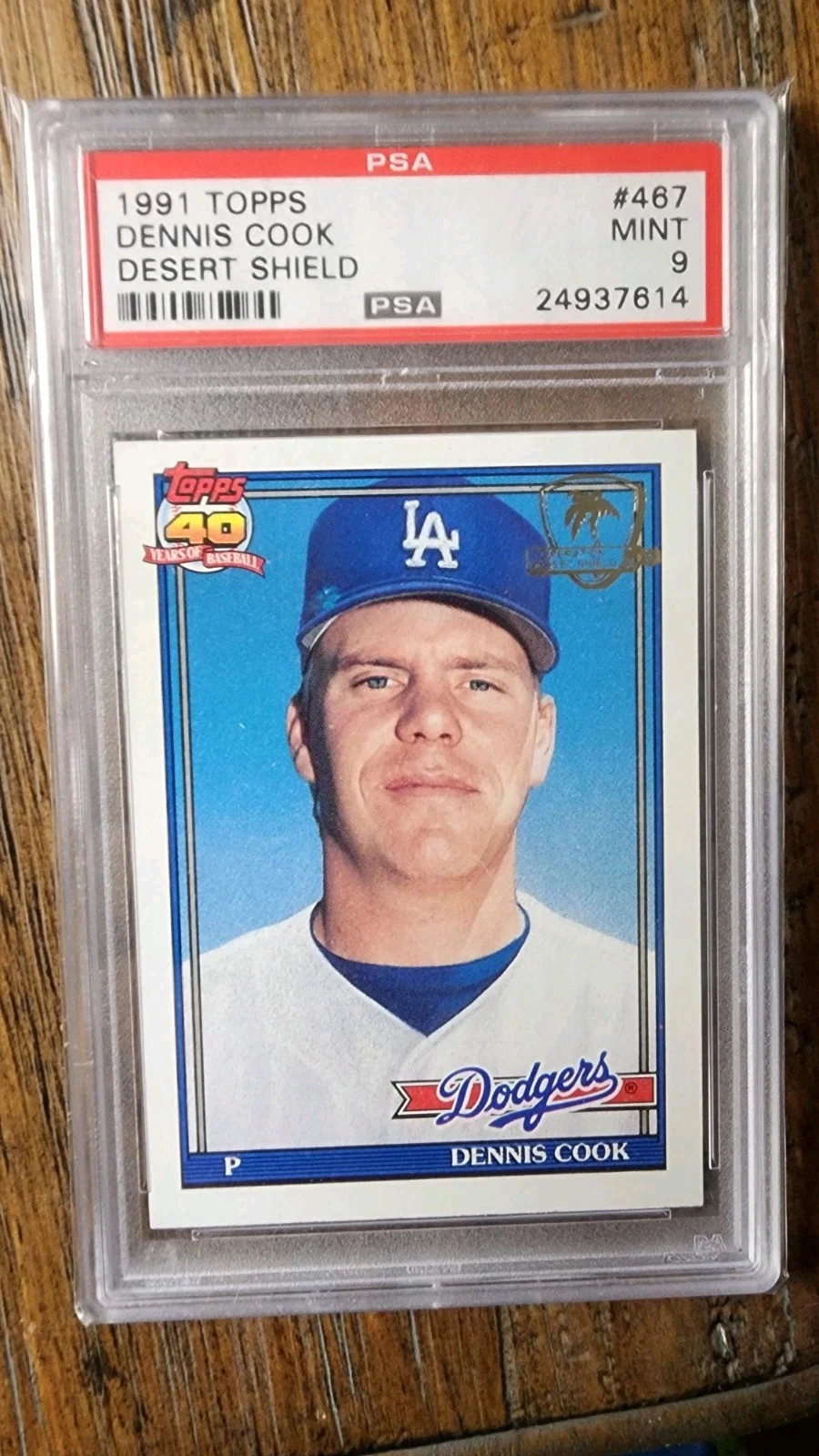 Dennis Cook trading card