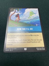 Disney Lorcana TCG How Far I'll Go 161/204 Regular Uncommon