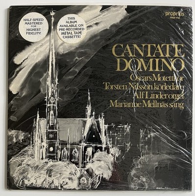 Cantate Domino 1980 Proprius Lp Half-Speed Mastered PROP 7762 JVC Japan Sealed