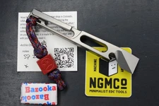 NEW Nice Guy Machine Co Side Piece Ti Pry w/ TKW Frankart Bead NGMCo