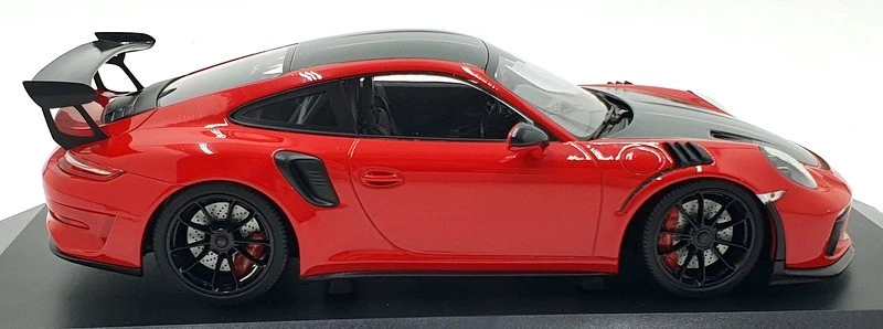 Minichamps 1/18 Scale Diecast 155 068230 - Porsche 911 GT3 RS 2019 Red - Image 3 of 4