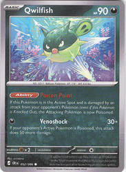 Qwilfish 052/086 Chaos Rising Common