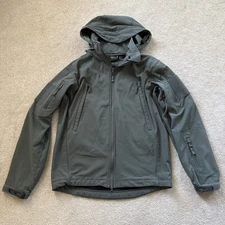 Condor Jacket Summit Soft Shell 602 Gray Concealed Hood Tactical Men’s Small