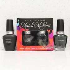 CUCCIO Veneer Match Makers - GLASGOW NIGHTS 6045 Gel & Nail Lacquer Duo Kit