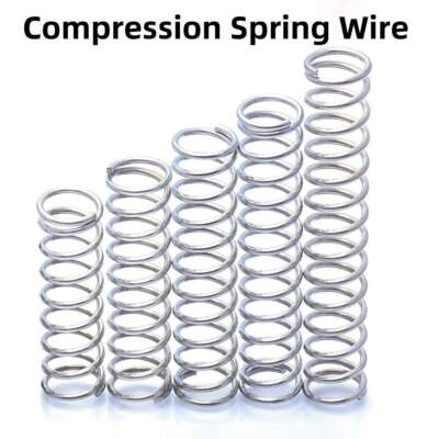 #ad Compression Spring Wire Dia 1.8mm Pressure Coil Springs A2 304 Stainless Steel $63.44