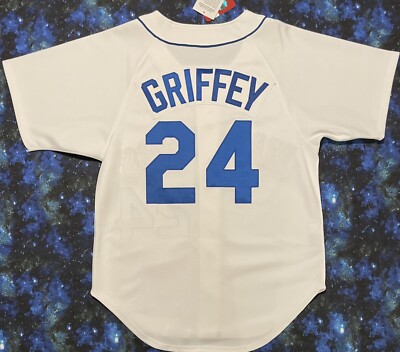 USA製 MARINERS KEN GRIFFEY JR ゲームシャツ Ken Griffey Jr. 1999 Seattle Mariners Alt Navy Blue Men's