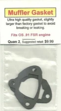 OS .91 FSR Exhaust/Muffler Gasket 2 pack Exh Only!-NIP